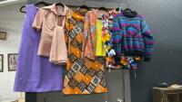 (6) PIECES OF VINTAGE WOMEN&rsquo;S CLOTHING