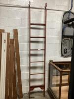 WOODEN LADDER 95" X 16"