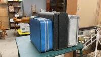(3) VINTAGE SUITCASES