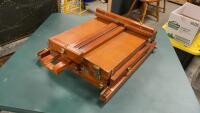ARTIST EASEL W/ BUILT IN ART BOX