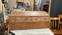 HANDMADE WOODEN RACING PIGEON BOX