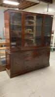 CHINA CABINET - 2-PIECES