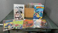 BOX OF ASSORTED COMIC BOOKS - MAINLY SUPER HERO