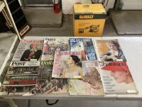 ASSORTMENT OF CHATELAINE, POST MAGAZINES