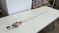 ANTIQUE FISHING ROD & REEL