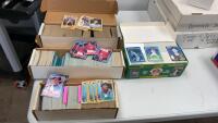 (4) SMALL BOXES OF BASEBALL TRADING CARDS