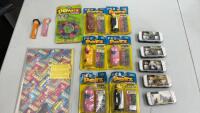 PEZ COLLECTIBLES, PEZ CATALOGUE FROM GERMANY AND NATIONAL GEOGRAPHIC 3-D VIEWERS