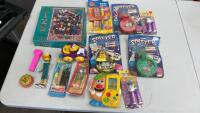 COLLECTION OF PEZ ITEMS