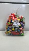 ASSORTED PEZ DISPENSERS - (80) /BAG