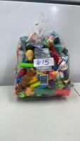 ASSORTED PEZ DISPENSERS - (80) /BAG