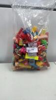 ASSORTED PEZ DISPENSERS - (80) /BAG