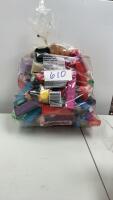ASSORTED PEZ DISPENSERS - (80) /BAG
