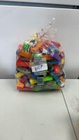 ASSORTED PEZ DISPENSERS - (80) /BAG