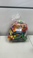 ASSORTED PEZ DISPENSERS - (80) /BAG