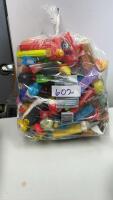 ASSORTED PEZ DISPENSERS - (80) /BAG