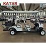 New electric six passenger golf cart