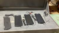 BOX W/(3) COLEMAN + (1) SUNFORCE SOLAR PANELS