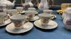 (2) SETS OF SMALL TEA CUPS & SAUCERS W/ TEAPOTS AND CREAM/SUGARS + LARGE &ldquo;MOTHER&rdquo; TEACUP/SAUCER + MUSICAL TEAPOT - 3