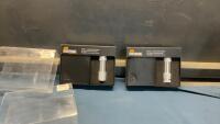 (2) NEW BERNE MENS&rsquo; LEATHER WALLETS & FLASHLIGHT SETS
