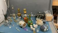 LIQUOR RELATED ITEMS IN GOOD LIDDED TOTE