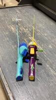 (2) KIDS DISNEY FISHING RODS