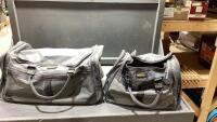 (2) DUFFLE BAGS
