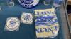 FORD ICE BUCKET W/ GLASSES, COASTERS & TOWEL - 4