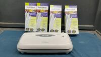 SEAL-A-MEAL VACUUM SEALER W/ (4) BOXES OF STORAGE BAGS