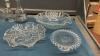 (2) BOXES W/ CLEAR GLASSWARE - 4