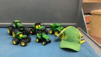 JOHN DEERE TOYS& BALL CAP