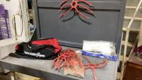 BAG W/RUBBER TIRE CHAIN TENSIONERS, BUG SCREEN