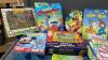BOX W/ BOARD GAMES, TOYS, BOOKS, PUZZLES - 4