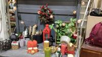 (2)BOXES - CHRISTMAS + HALLOWEEN DECOR