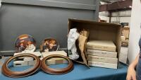 (6) ROCKWELL COLLECTOR PLATES W/ FRAMES