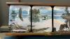 BOX OF &ldquo;DAWNS CALL&rdquo; COLLECTOR PLATES & SHELF W/ PLATE RAIL - 3