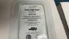 BOX OF &ldquo;DAWNS CALL&rdquo; COLLECTOR PLATES & SHELF W/ PLATE RAIL - 4