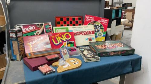 BOX OF BOARD GAMES