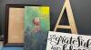 5 PIECES OF WALL DECOR - 4