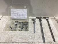(3) VERNIER CALIPERS & INTERAPID INDICATOR PARTS