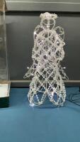 LED BEADED CHRISTMAS ANGEL