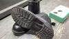 BOX W/ DENVER HAYES SIZE 10 BOOTS + ANKLE HEATING PADS - 3