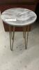 MARBLE TOP PLANT STAND