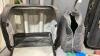 (2) BAGS - CARRY-ON SIZE SUITCASE + SMALL WHEELED DUFFLE - 3