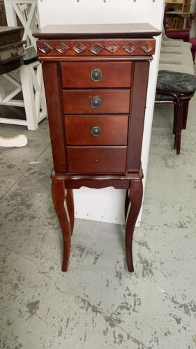 FLOOR STANDING JEWELRY CHEST