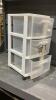 STERILITE 3 DRAWER STORAGE UNIT - 2