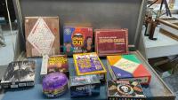 VARIETY OF BOARD GAMES - SUPER QUIZ, SPEAK OUT, PEOPLE, WOULD YOU RATHER?, MAD WISH, MIND TRAP, CRANIUM