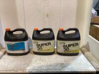 (1) 5L PRONA 30 ENGINE OIL & (2) 5L SUPER 30 ENGINE OIL