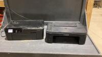 BOX W/ CANON + HP PRINTERS