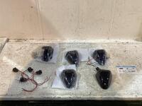 (5) LED CAB ROOF LIGHT - FORD F250 1999-2016 SMOKED LENS