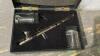 BOX W/ BADGER AIR BRUSH GUN + PAINTS - 2